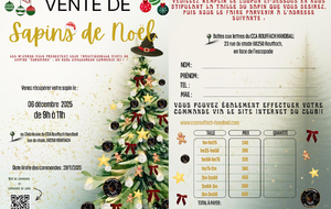 COMMANDEZ VOS SAPINS DE NOËL NORDMANN